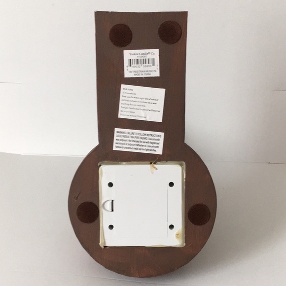 Yankee Candle Co. Music Tree Train Candle Holder. NEW - Picture 16 of 16